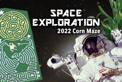 Corn Maze 2022 - Space Exploration